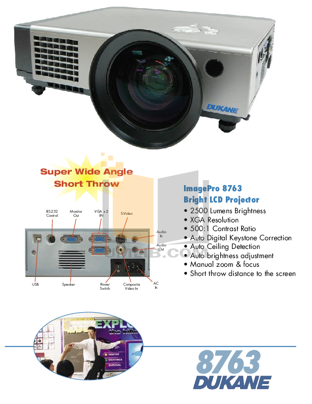 Sửa máy chiếu Dukane ImagePro 8767, 8764, 8763, 8762