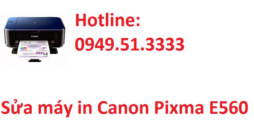 Sửa máy in Canon Pixma E560